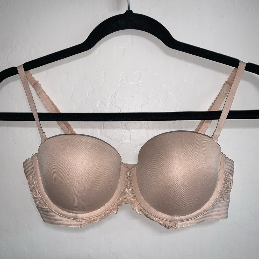 NWOT Maidenform Multiway Strapless Push Up Bra
